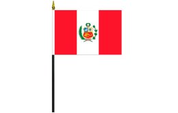 Peru flag 100 x 150 | Peru desk flag