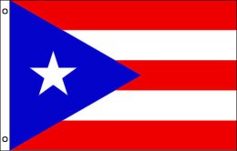 Puerto Rico flag 900 x 1500 | Large Puerto Rico flagpole flag