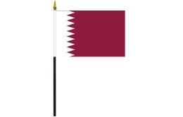 Qatar flag 100 x 150 | Qatar desk flag