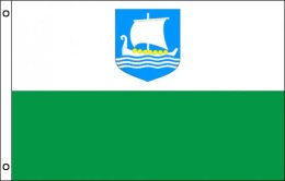Saaremaa flag 900 x 1500 | Large Saaremaa flagpole flag
