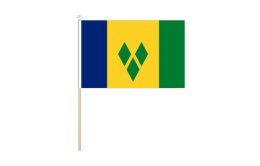 Saint Vincent flag 150 x 230 | The Grenadines table flag