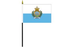 San Marino flag 100 x 150 | San Marino desk flag