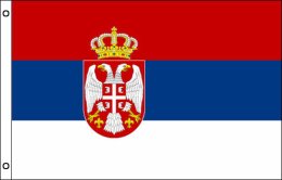 Serbia flag 900 x 1500 | Large Serbia flagpole flag