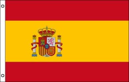 Spain flag 900 x 1500 | Large Spain flagpole flag