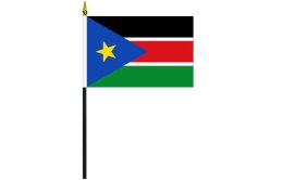 South Sudan flag 100 x 150 | South Sudan desk flag