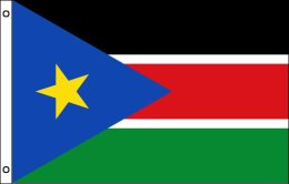 South Sudan flag 900 x 1500 | Large South Sudan flagpole flag