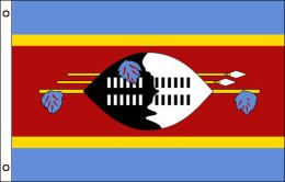 Swaziland flag 900 x 1500 | Kingdom of Eswatini flagpole flag