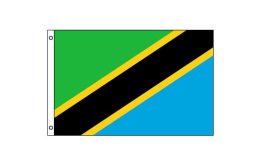 Tanzania flag 600 x 900 | Medium Tanzania Flag