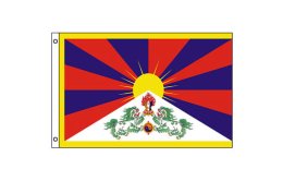 Tibet flag 600 x 900 | Medium Tibet Flag