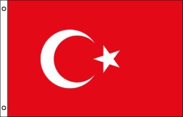 Turkey flag 900 x 1500 | Large Turkey flagpole flag