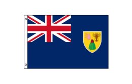 Turks flag 600 x 900 | Medium Caicos Islands flag