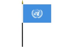 United Nations desk flag | United Nations table flag