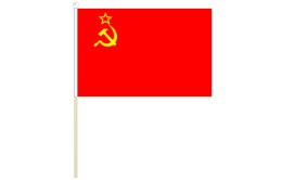 USSR flag 300 x 450 | Hand waving USSR flag