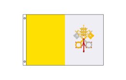 Vatican City flag 600 x 900 | Medium Catholic flag