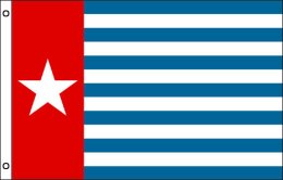 West Papua flag 900 x 1500 | Large West Papua flagpole flag