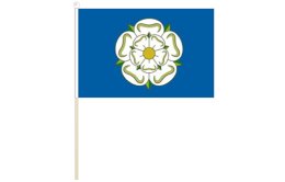 Yorkshire flag 300 x 450 | Modern Yorkshire hand waving flag