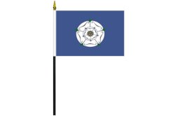 Yorkshire flag 100 x 150 | Medieval Yorkshire desk flag