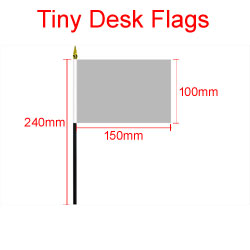 100mm x 150mm Tiny Desk Flags