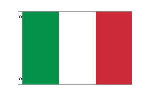 Italy flag 600 x 900 | Medium Italian flagpole flag