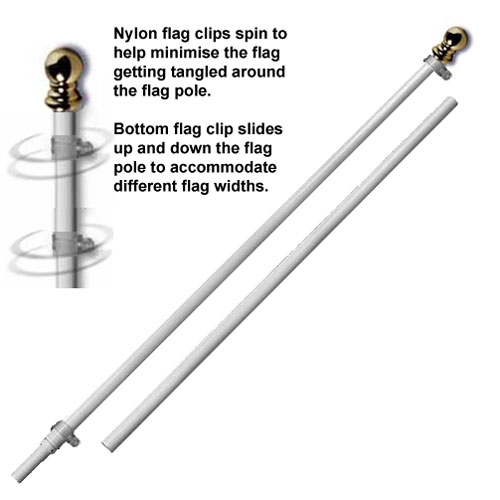 Image of Flag of 1.8mt funeral 1.8mt non-tangle home funeral