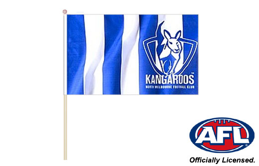 North Melbourne Kangaroos flag 300 x 500 | Kangaroos FC flag