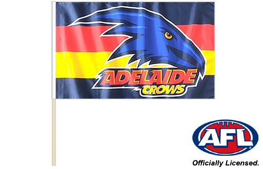 Image of Adelaide Crows goal flag 600 x 900 Adelaide Crows footy flag