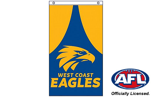 West Coast Eagles fan flag | West Coast Eagles supporters flag