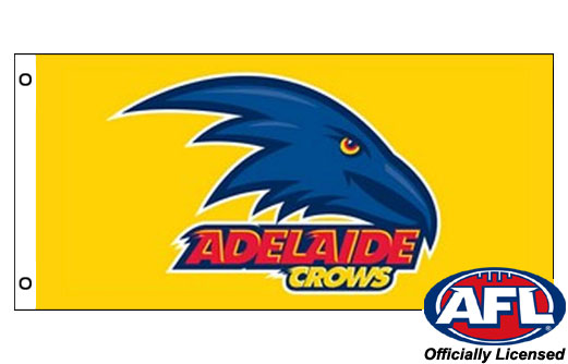 Image of Adelaide Crows FC flag Adelaide Crows flagpole flag