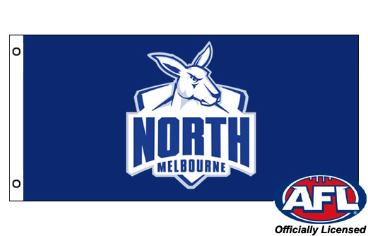 North Melbourne Kangaroos FC flag | Kangaroos flagpole flag