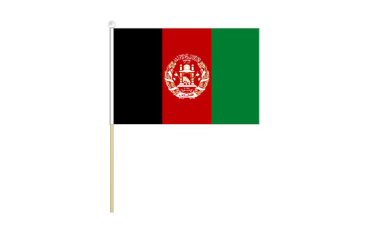 Afghanistan mini stick flag | Afghanistan mini desk flag