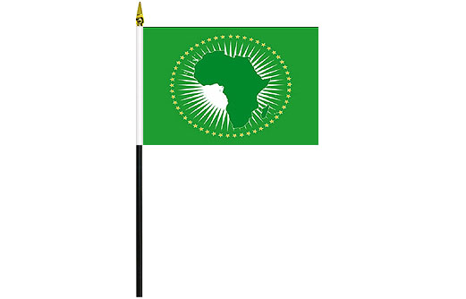 African Union desk flag | African Union school project flag