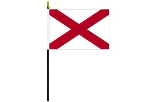 Image of Alabama desk flag Alabama school project flag