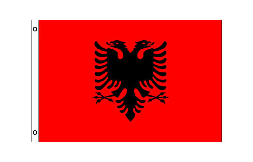 Image of Flag of Albania flag 600 x 900 Medium Albania flag