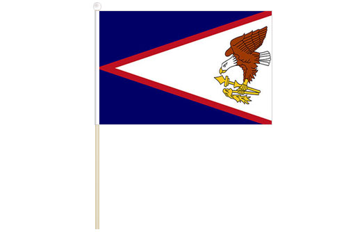 Image of American Samoa flag 300 x 450 American Samoa hand waving flag