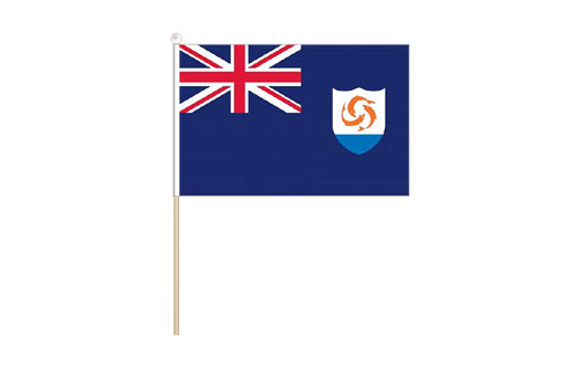 Anguilla mini stick flag | Anguilla mini desk flag