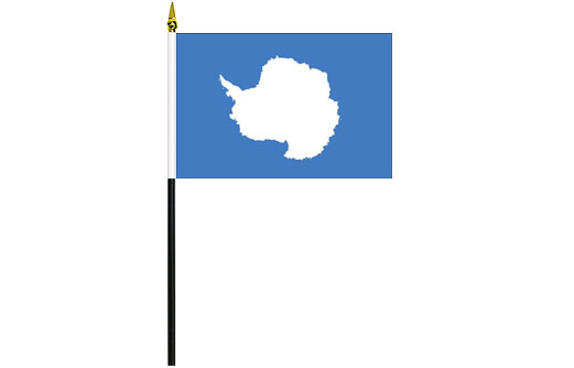 Image of Antarctica flag 100 x 150 Antarctica desk flag