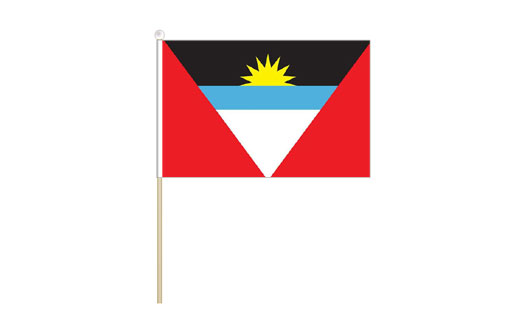 Antigua mini stick flag | Antigua mini desk flag