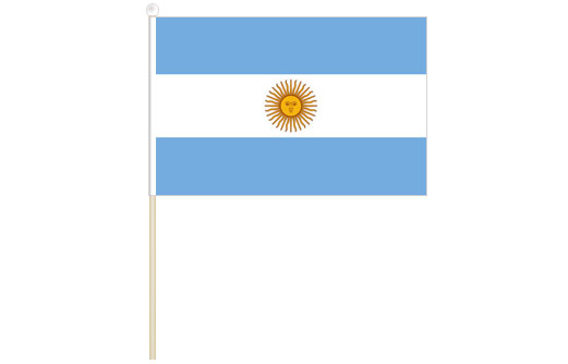 Image of Argentina flag 300 x 450 Argentina hand waving flag