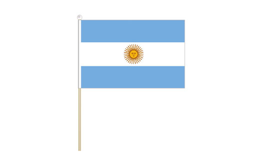 Argentina mini stick flag | Argentina mini desk flag