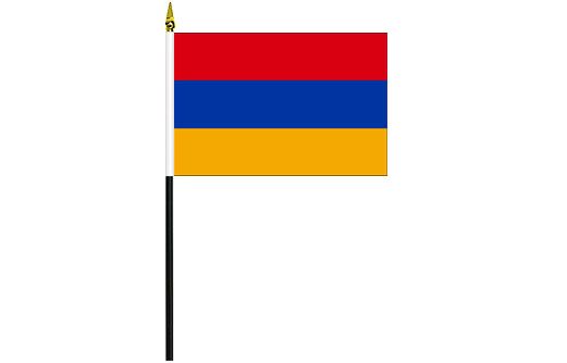 Image of Armenia flag 100 x 150 Armenian table flag,