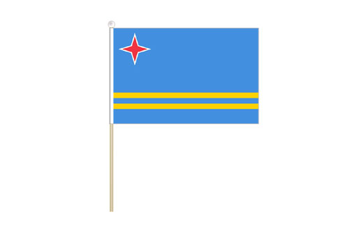 Aruba mini stick flag | Aruba mini desk flag