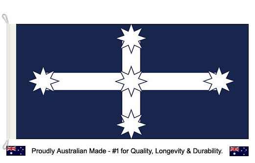 Image of Eureka flag 900 x 1800 Woven Australian made.