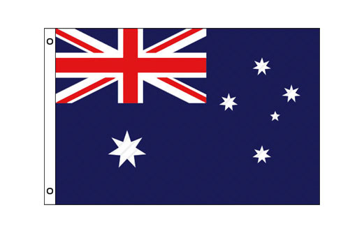 Australia flag 600 x 900 | Small Aussie UTE flag 2'x3'