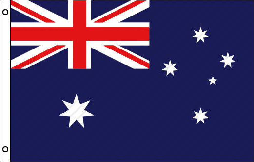 Australia flag 900mm x 1500mm | Australian funeral flag