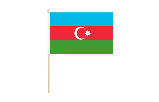 Image of Flag of Azerbaijan flag 150 x 230 Azerbaijan table flag