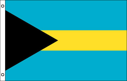 Bahamas flagpole flag | Bahamas funeral flag