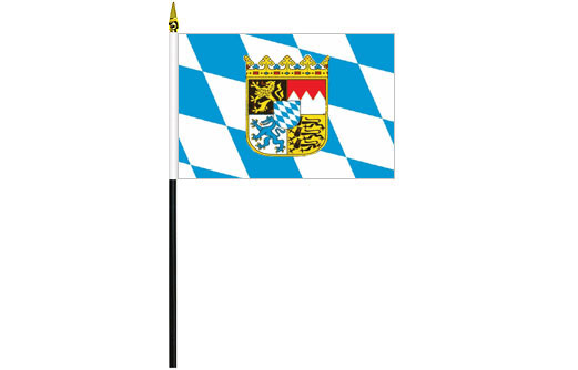 Bavaria Crest flag 100 x 150 | Bavaria crest desk flag