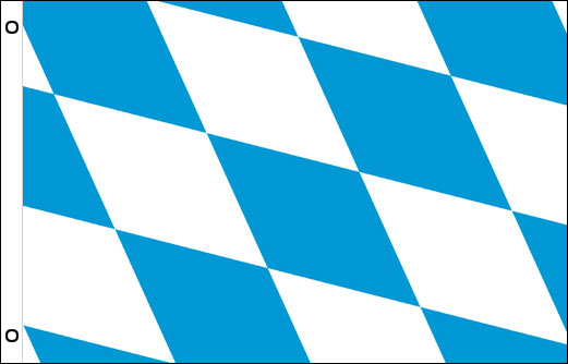 Bavaria flagpole flag | Bavaria funeral flag