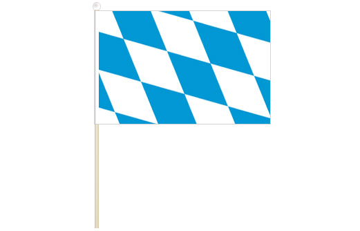 Bavaria hand waving flag | Bavaria stick flag