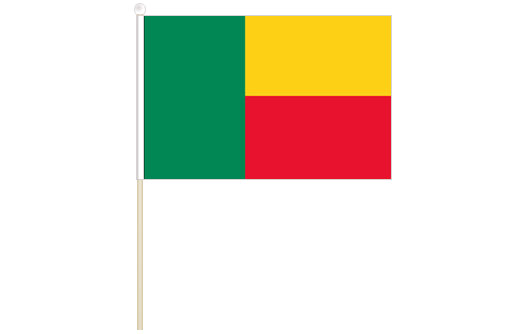 Benin hand waving flag | Benin stick flag